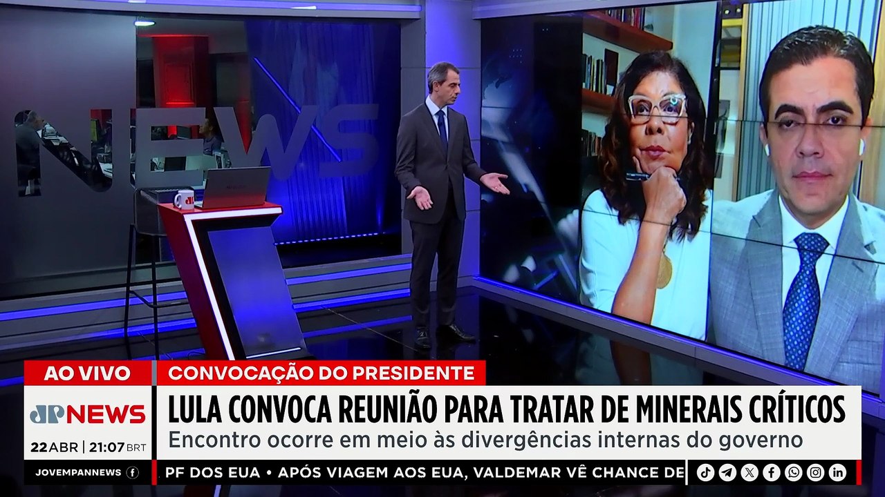 Lula convoca ministros para alinhar política soberana sobre minerais críticos