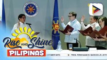 PBBM, pinangunahan sa Malacañang ang panunumpa ng mga bagong opisyal ng NTF-ELCAC