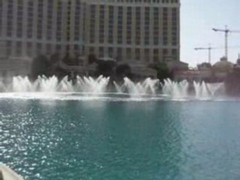jets d'eau du Bellagio