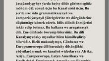 IŇLIS DILINI TÜRKMEN DILINDE ÖWRENIŇ(sözlem we sözlem görnüşleri)ene diliňizde