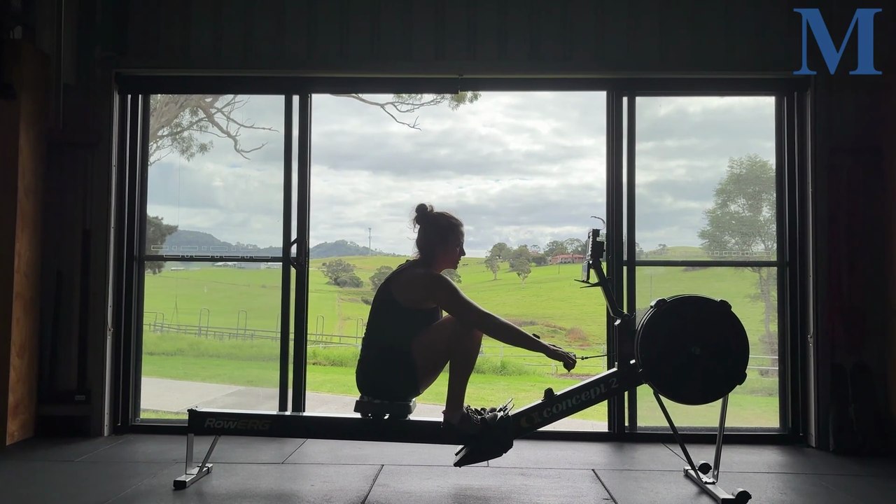 Competitive indoor rower Nardia Guillaumier speaks to the Mercury