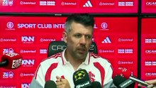 Coletiva de Paulo Pezzolano após vitória contra o Athletic