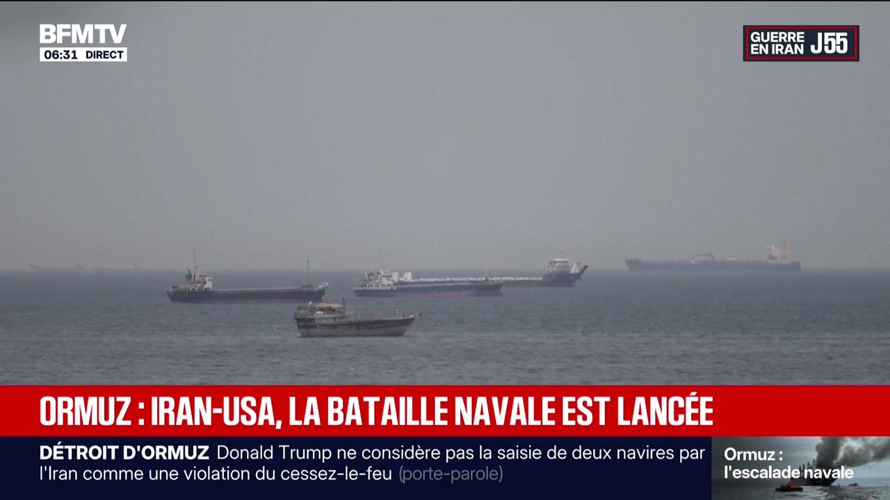 Guerre au Moyen-Orient: la bataille navale entre l'Iran et les États-Unis est lancée