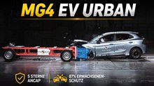 MG4 EV Urban ANCAP Ergebnis: Top Bewertung für den Kompakten