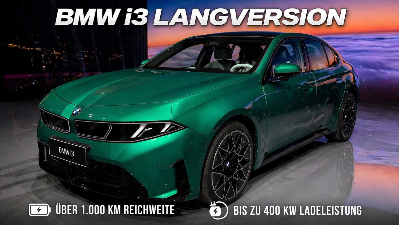 BMW i3 Langversion: Elektro-Limousine setzt neue Maßstäbe