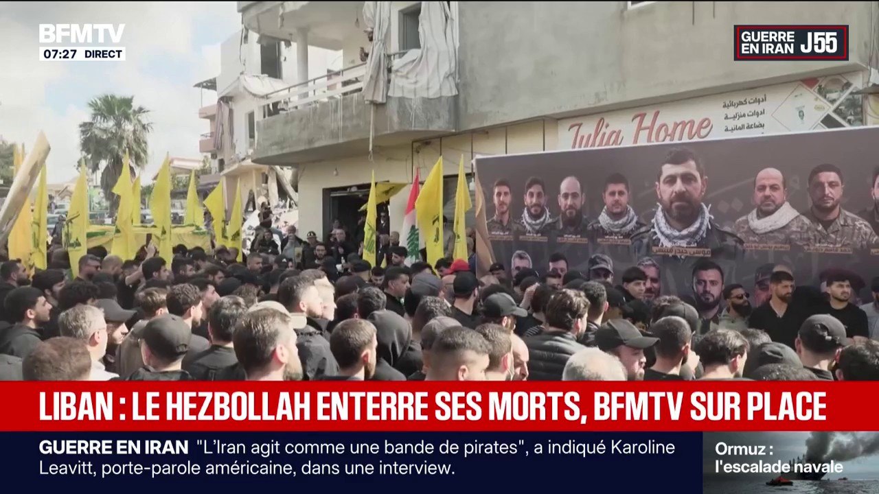 Guerre au Moyen-Orient: dans le sud du Liban, le Hezbollah enterre ses combattants
