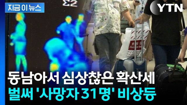 동남아서 급속 확산 중인 바이러스...국내 환자도 절반 넘게 '해외 유입' [지금이뉴스] / YTN