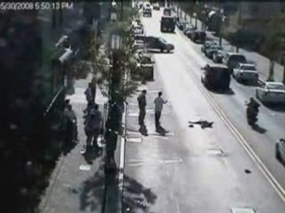Un homme renvers par une voiture hartford