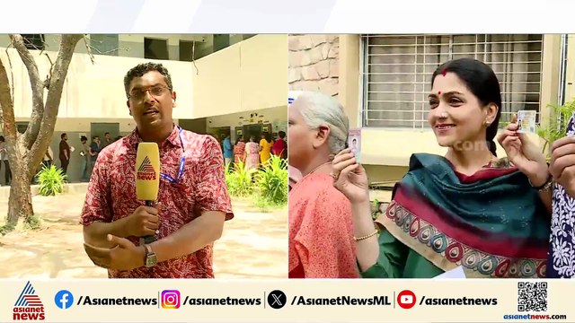കുടുംബസമേതം വോട്ട് ചെയ്യാനെത്തി ജയറാം; തമിഴ്നാട്ടിൽ രേഖപ്പെടുത്തുന്നത് റെക്കോർഡ് പോളിംഗ്