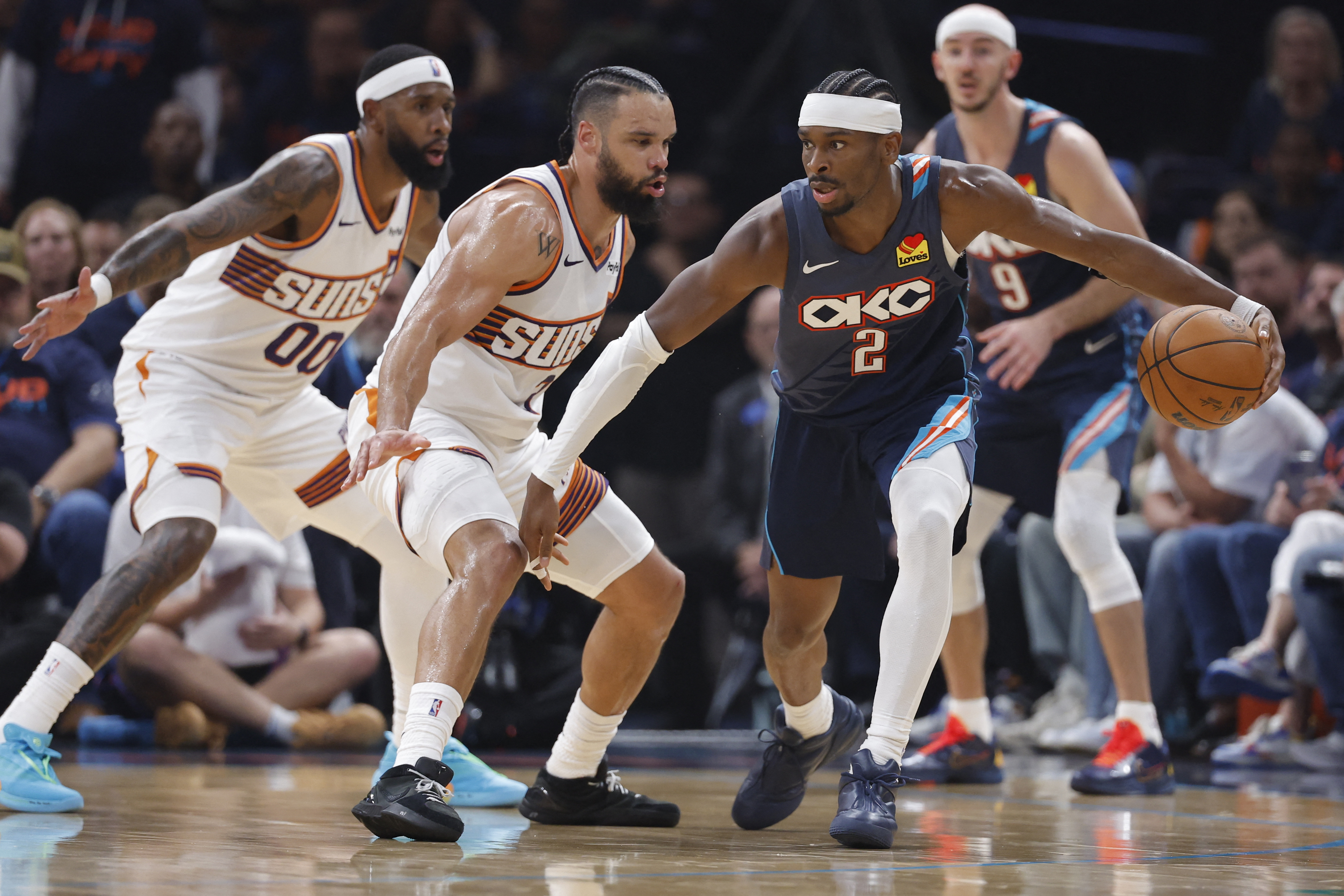 NBA : Avec un Shai Gilgeous-Alexander taille patron, le Thunder s'empare du Game 2 contre Phoenix