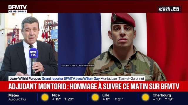 L'hommage à l'adjudant Florian Montorio, tué au Liban, se tiendra à 11H30 à Montauban et sera présidé par Catherine Vautrin, ministre des Armées et des Anciens combattants