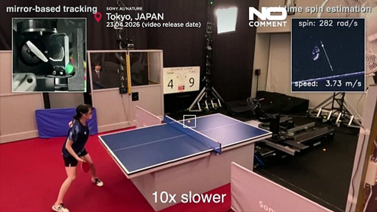 A robot Sony built with AI is defeating human p...