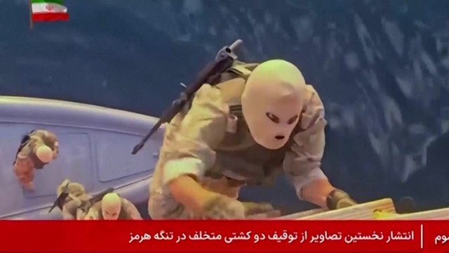 La Armada iraní incauta buques en el estrecho de Ormuz