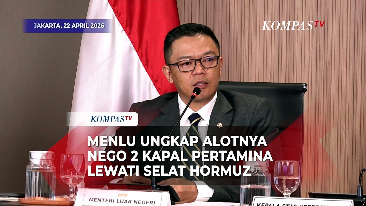 Blak-blakan! Menlu Ungkap Biang Kerok Alotnya Negosiasi 2 Kapal Pertamina Lewati Selat Hormuz