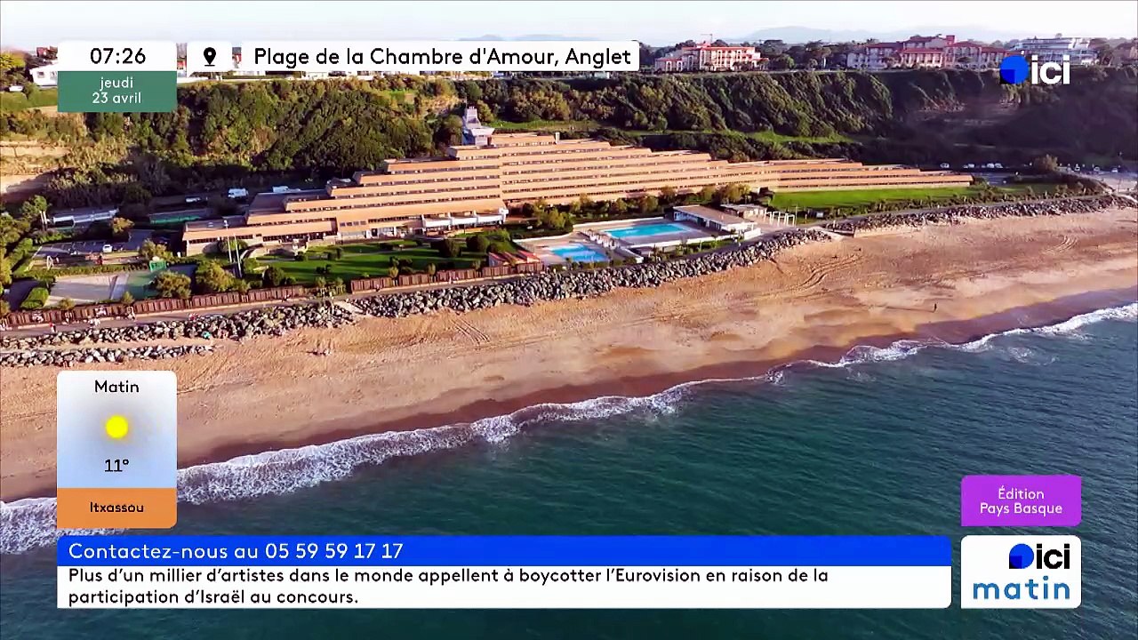 23/04/2026 - ici matin par ici Pays Basque en vidéo