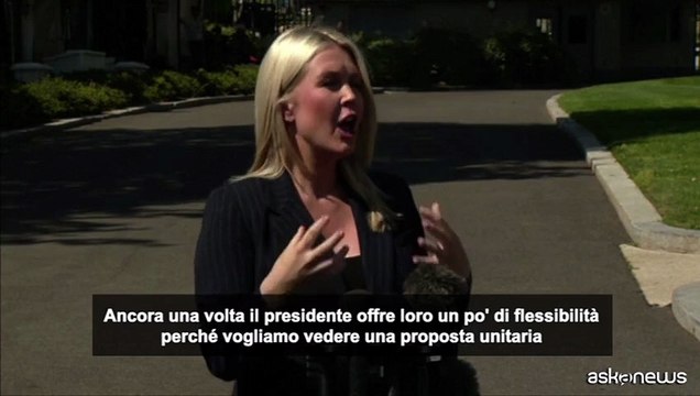Iran, Casa Bianca: nessuna scadenza precisa per risposta di Teheran