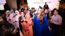 Meriah rumah terbuka mStar... Ramai artis popular, betul-betul next level!