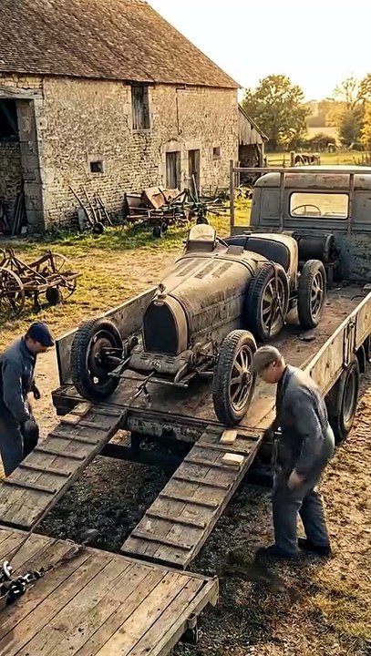 Bought Grandpa's Bugatti Type 35 for $50K _ Barn Find to Racing Glory _ Full Restoration ASMR