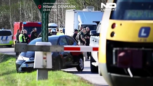 Лобовое столкновение двух поездов в Дании, много пострадавших