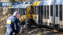 Al menos 17 heridos en un accidente ferroviario en Dinamarca