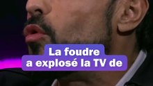 La foudre a explosé la TV de Willy Rovelli - La réf'