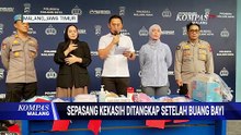 Sepasang Kekasih Ditangkap Polisi Setelah Buang Bayi