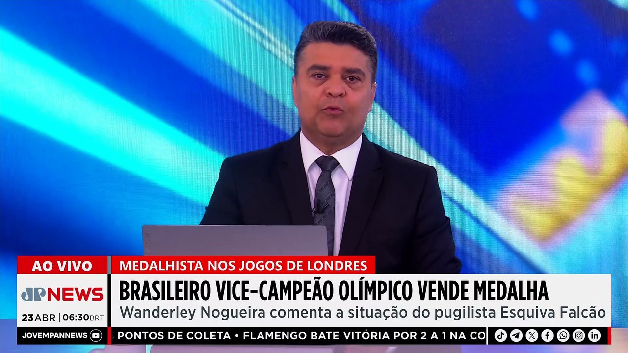 Esquiva Falcão vende medalha olímpica; Wanderley Nogueira comenta