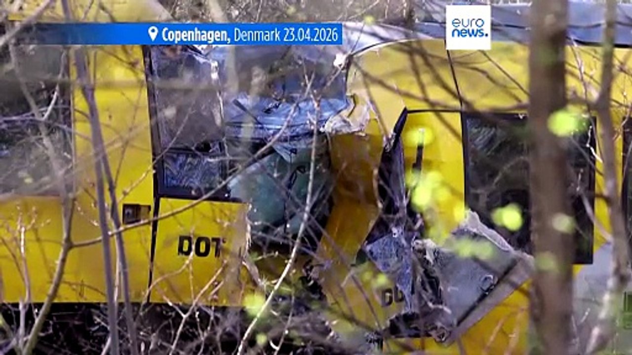 At least 18 injured, five critically, in head-on train crash in Denmark, officials say