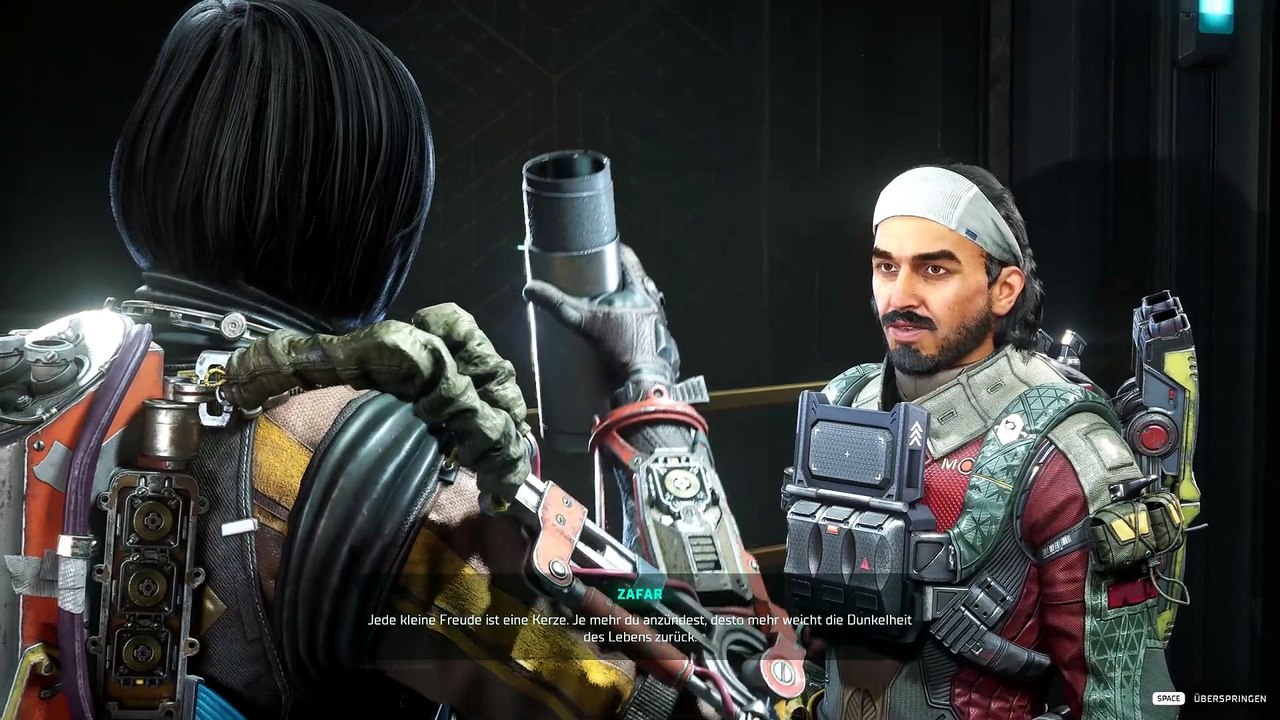 So beginnt the expanse: osiris reborn - mit einem raumschiff und einer station im all