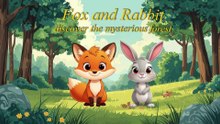 Fox and Rabbit 🦊🐰 | The mysterious forest awakens 🌲✨ (First adventure)