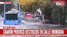 Camionero provocó desastres durante una inundación y deberá pagar las consecuencias