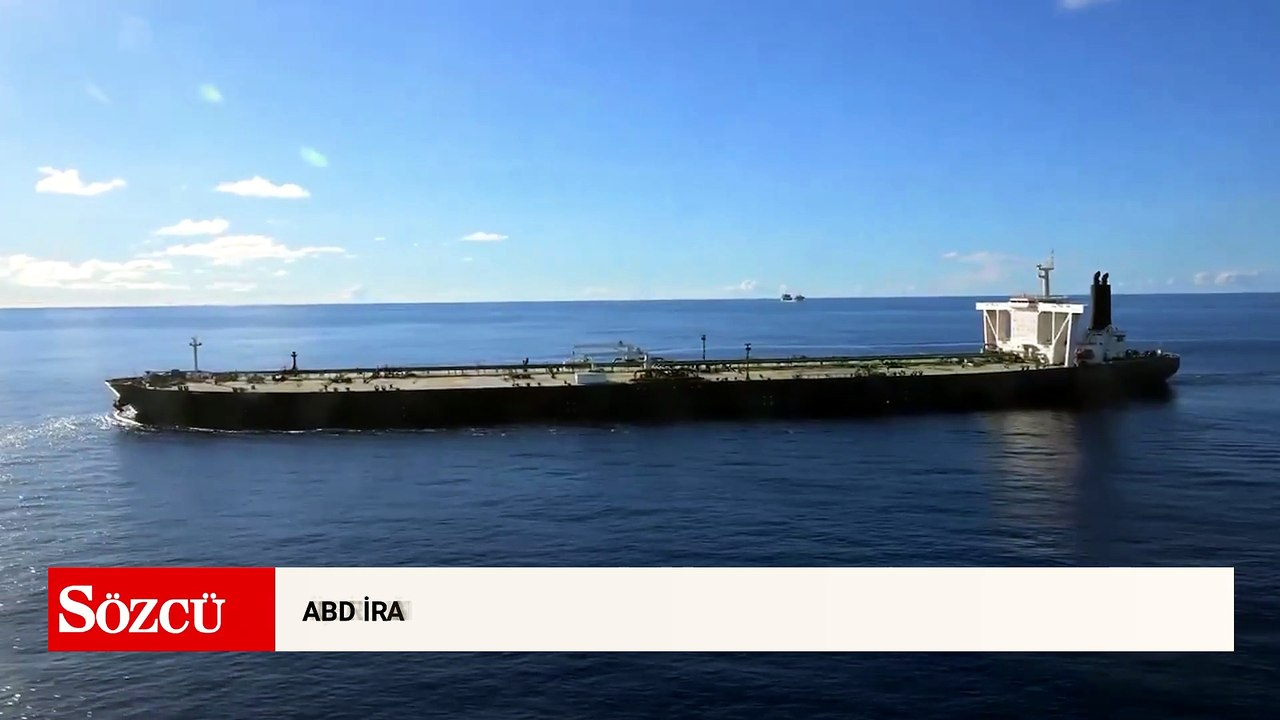 ABD İran bağlantılı 3. tankeri ele geçirdi