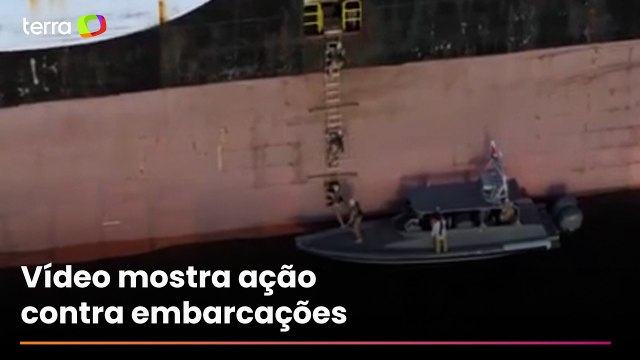 Irã divulga imagens de supostas apreensões de navios no Estreito de Ormuz