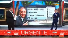 Viajes de lujo y pagos en efectivo por casi 15 mil dólares en diez días: la Justicia confirmó que Adorni estuvo en dos hoteles en Aruba