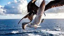 Frigatebird Sky Steal Attack