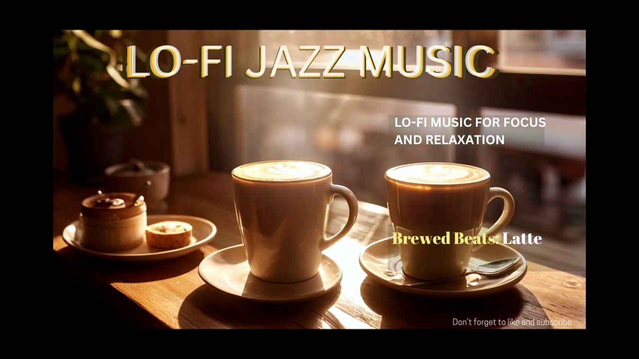 BREWED BEATS LATTE  - Lo-fi jazz music for rest, focus and coffee breaks