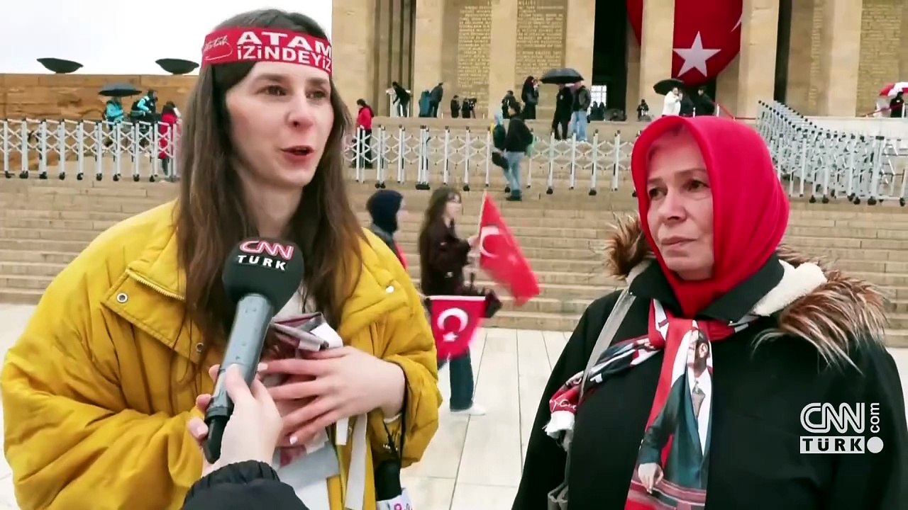 Yurdun dört yanından Anıtkabir'e akın!