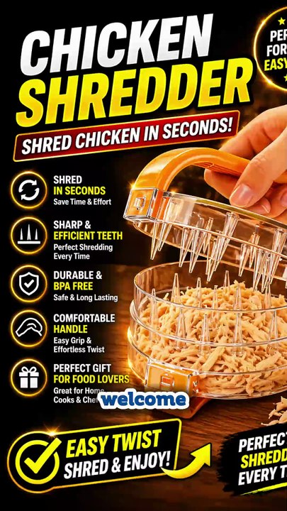 Chicken Shredder | Twist Tool for Fast Chicken...