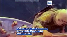 Iran zeigt Propagandavideo einer Schiffsbeschlagnahmung in der Straße von Hormus