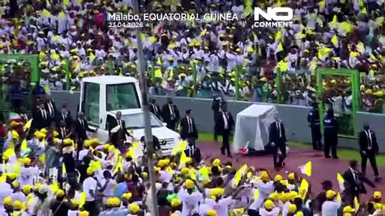 Pope Leo XIV ends Africa tour with open-air mass in Equatorial Guinea