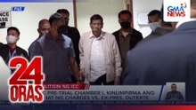 Duterte to face ICC trial after confirmation of all charges | 24 Oras