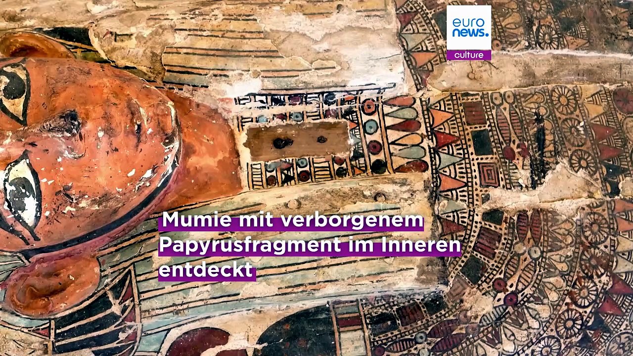 Ägypten: Spanische Archäologen finden 'Ilias' von Homer bei einer Mumie