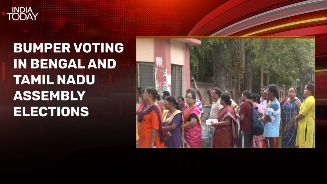 Record voter turnout in Bengal, Tamil Nadu amid fierce political showdown