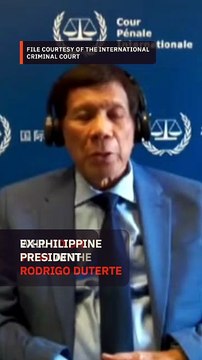 Duterte is going to trial, ICC confirms all charges