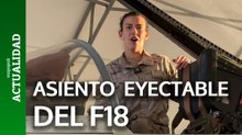 Cómo un piloto activa el asiento eyectable de un F-18: Maniobra crítica para la supervivencia