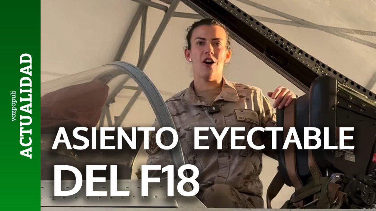 Cómo un piloto activa el asiento eyectable de un F-18: Maniobra crítica para la supervivencia