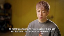 Takeru's dream for the martial arts industry