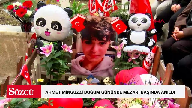 Mattia Ahmet Minguzzi doğum gününde mezarı başında anıldı