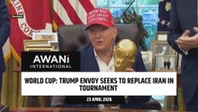 Trump envoy seeks to replace Iran in tournament