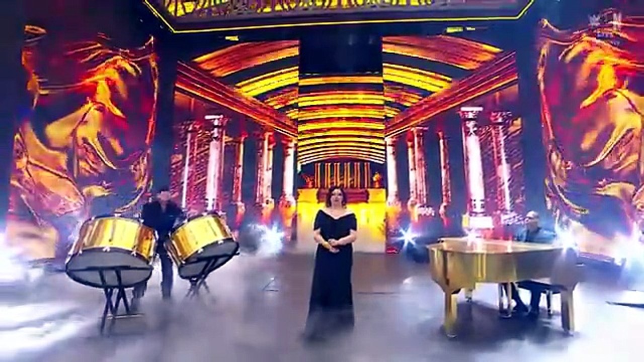 The OTC Roman Reigns makes his entrance at Wrestle